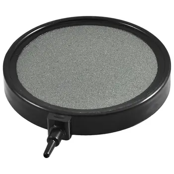 

Black Plastic Frame 5.2" Dia Dark Gray Mineral Aquarium Bubbles Air Stone