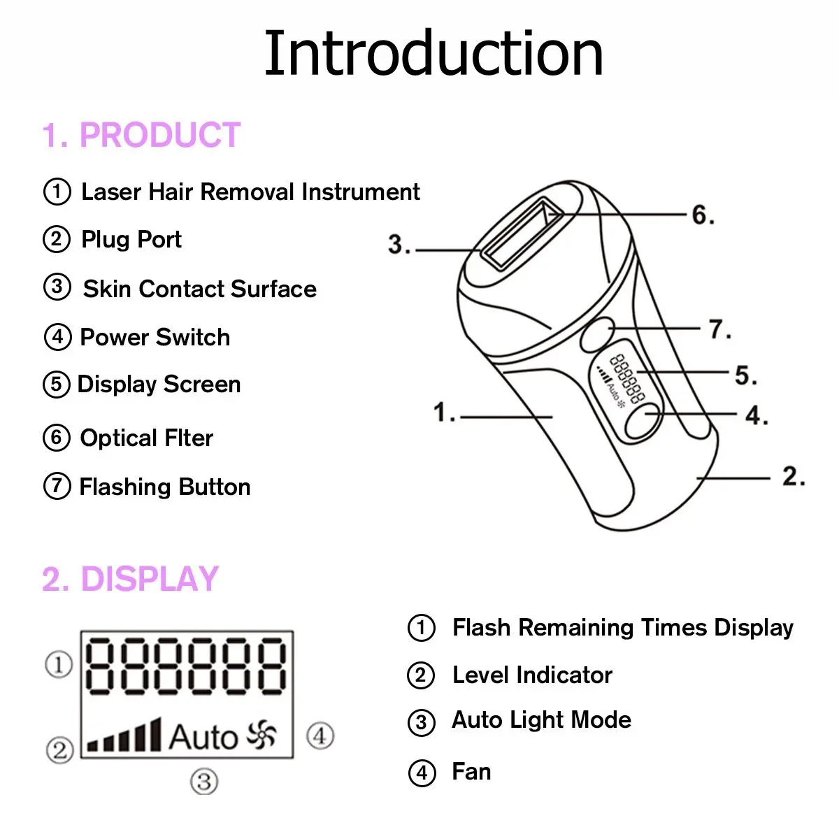 500000 Flash IPL лазерная эпиляция с ЖК-дисплеем Эпилятор 110 V-240 V постоянный Триммер бикини безболезненный электрический эпилятор для домашнего использования