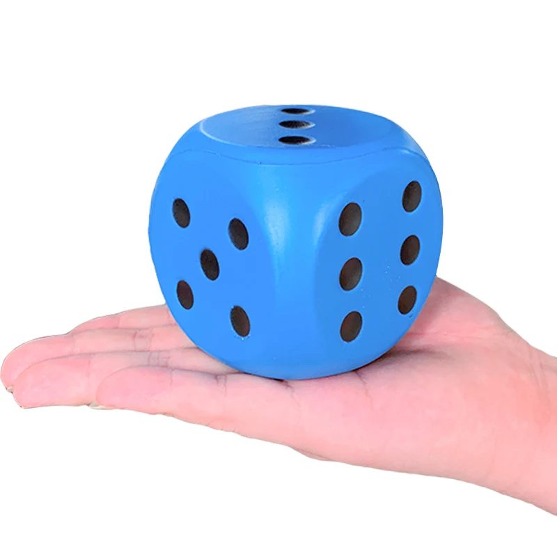 Jumbo Dice сжимающие игрушки мягкие медленно растущие образования моделирование крем ароматизированный стресс облегчение Забавный Рождественский подарок игрушка для детей