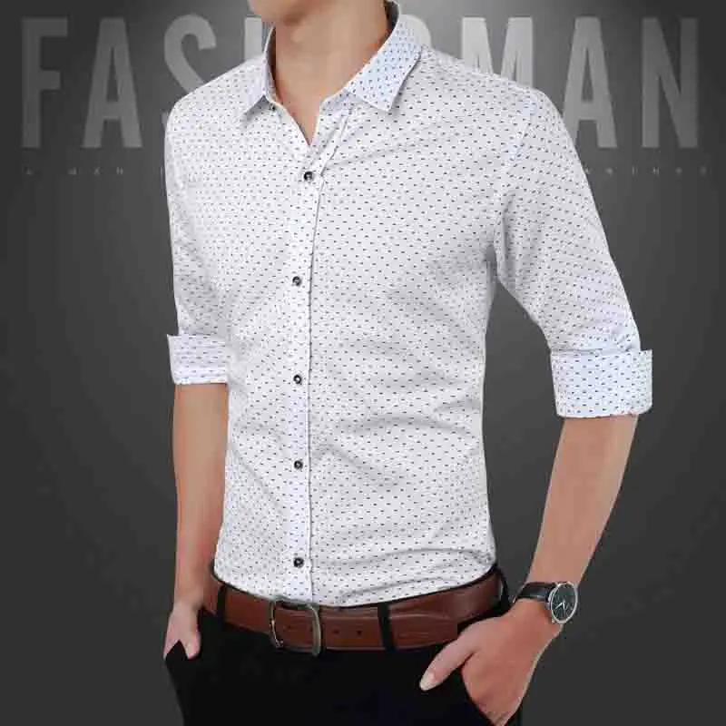 longa, formal, roupa masculina camisa venda quente