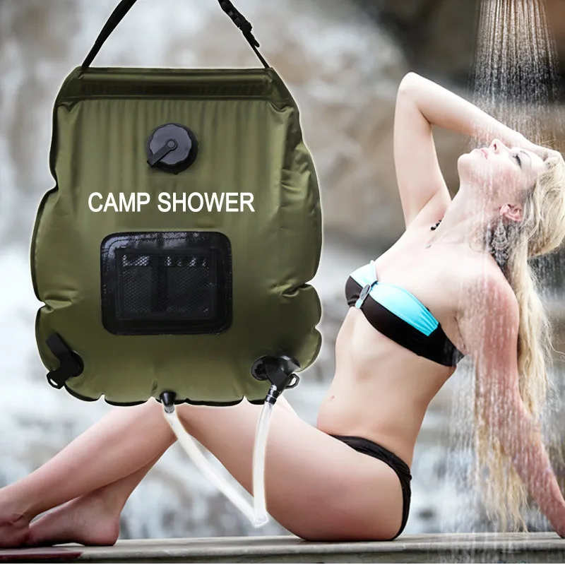camping shower 20L new stlye with thermometer 4 layers strong01