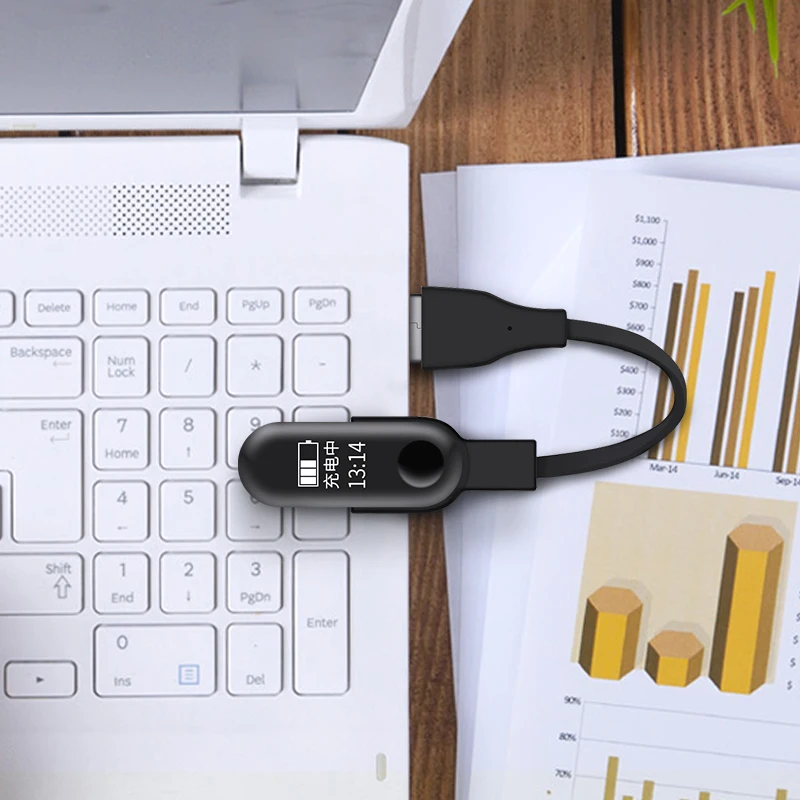 USB кабель для зарядки Xiaomi Band 3 xiaomi band ремешок спортивный силикон Mi Зарядка линия