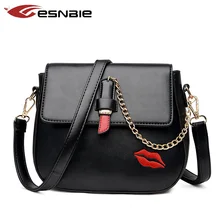 New 2017 Women Bag Fashion Messenger Bags Female Designer Leather Handbags High Quality Famous Brands Clutch