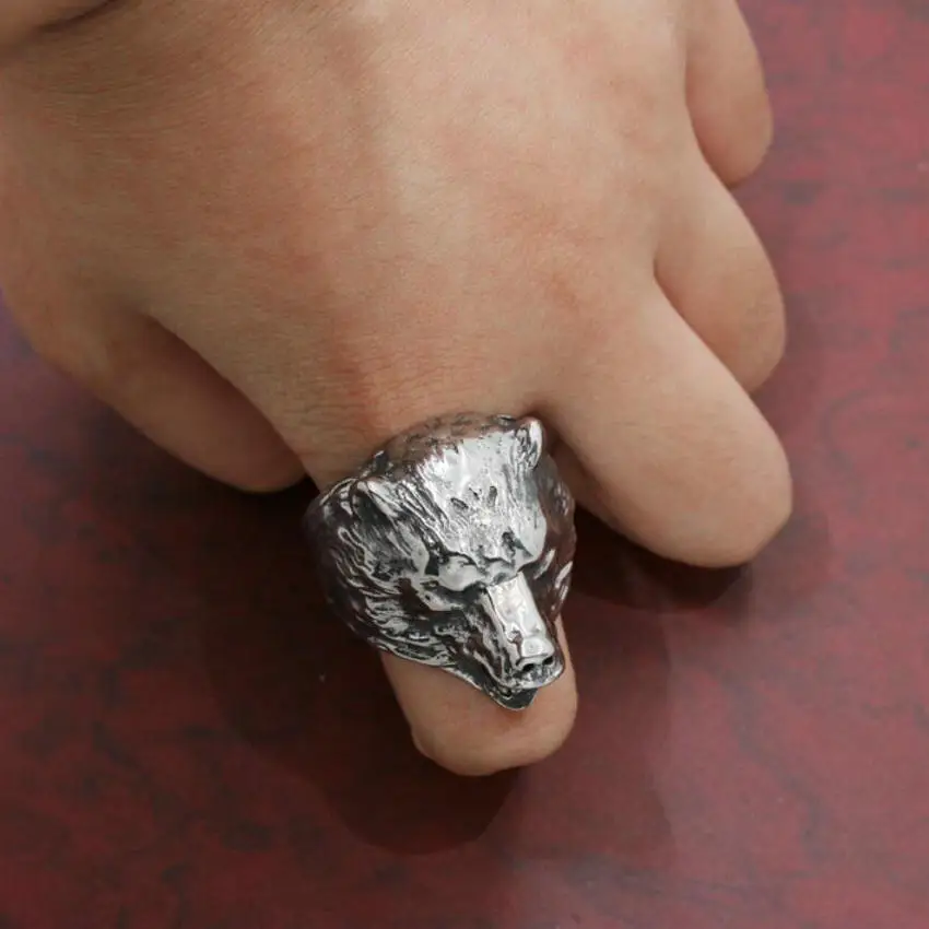 Bear Ring Ring for women. Bear Viking Viking Ring Men Viking Berserker Ring Viking Bear Warrior Ring Viking Ring Ring for men
