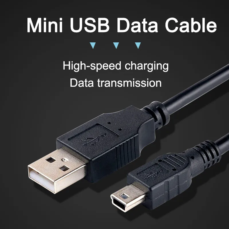 مصغرة USB كابل البسيطة USB إلى USB سريع بيانات شاحن كابل الذكور إلى الذكور ل الخلوية الهاتف الرقمية كاميرا HDD MP3 MP4 مشغل أقراص