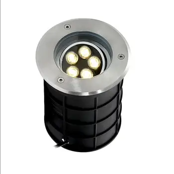 

Hot sale 10W LED Outdoor Ground Garden Path Floor Underground Buried Yard Lamp Spot Landscape Light 85-265V/12V IP68 Waterproof