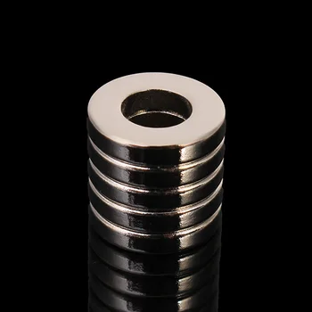 

2015 Time-limited Promotion Imanes Iman Neodimio 10 Pcs N35 10x5x2mm Strong Ring Magnets Countersunk Rare Earth Neodymium