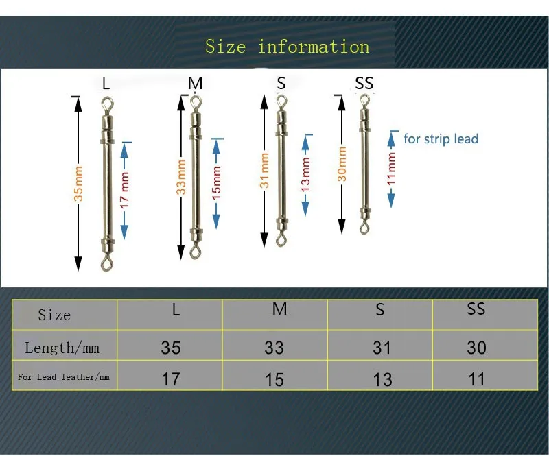 10 шт./партия, Прочные эластичные Вертлюги, высокоскоростная защелка с свинцовой частью, рыболовные снасти, приспособления для рыбалки, вращающиеся Вертлюги