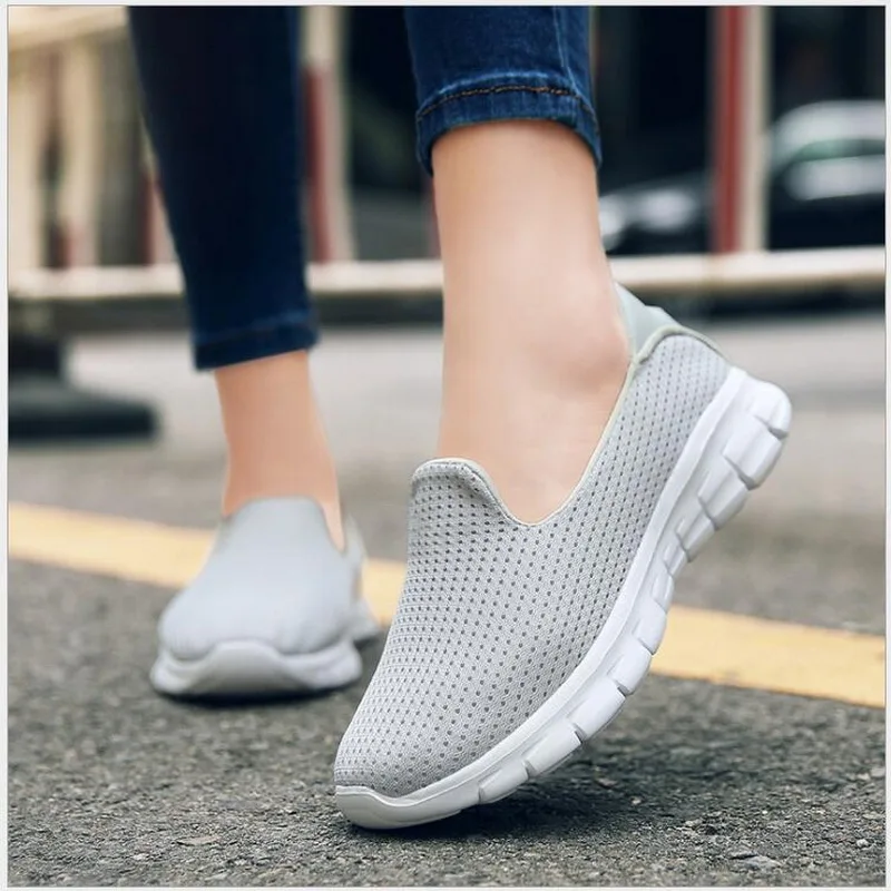 Купить Летние Кроссовки Сетка Женские