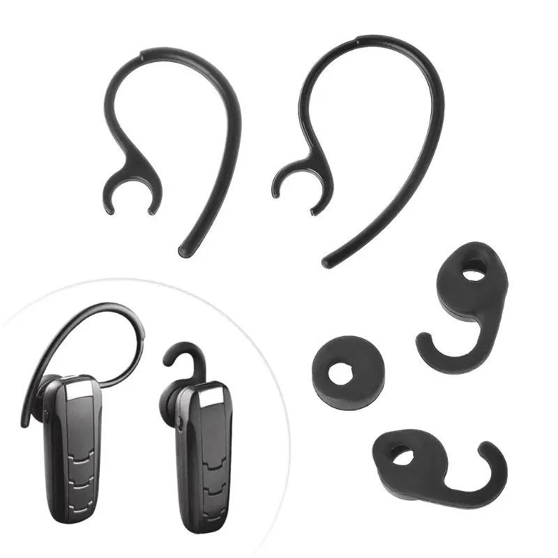 OOTDTY ушной крючок ушной бутон гелевый наконечник ДЛЯ Jabra EASYGO/EASYCALL/CLEAR/TALK bluetooth-гарнитура