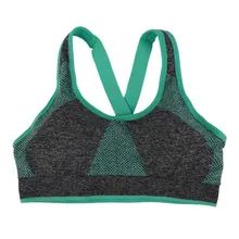 Женский фитнес-Йога Спорт Бюстгальтер Бег Жилет нижнее белье Мягкий пуш-ап дышащий бюстгальтер для тренировок спортивные многоцветные