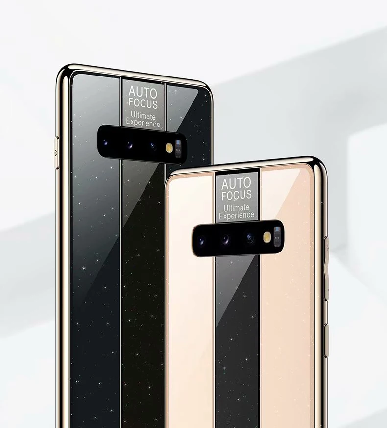 Для samsung Galaxy S10 Plus S10e S9 S8 Note 10 Plus 5G 9 8 чехол из оргстекла акриловый чехол из ТПУ для Galaxy S 10E Funda