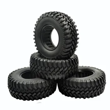 

RC Crawler 1.9'' Rubber Tires with Foam Inset for 1/10 Scale Axial SCX10 D90 CC10 TF2