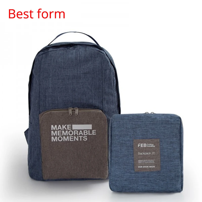 

Bestform Simple Portable Travel Bag High Quality Oxford Cloth Foldable Travel Clothing Computer Storage Bag Backpack Travel Bag