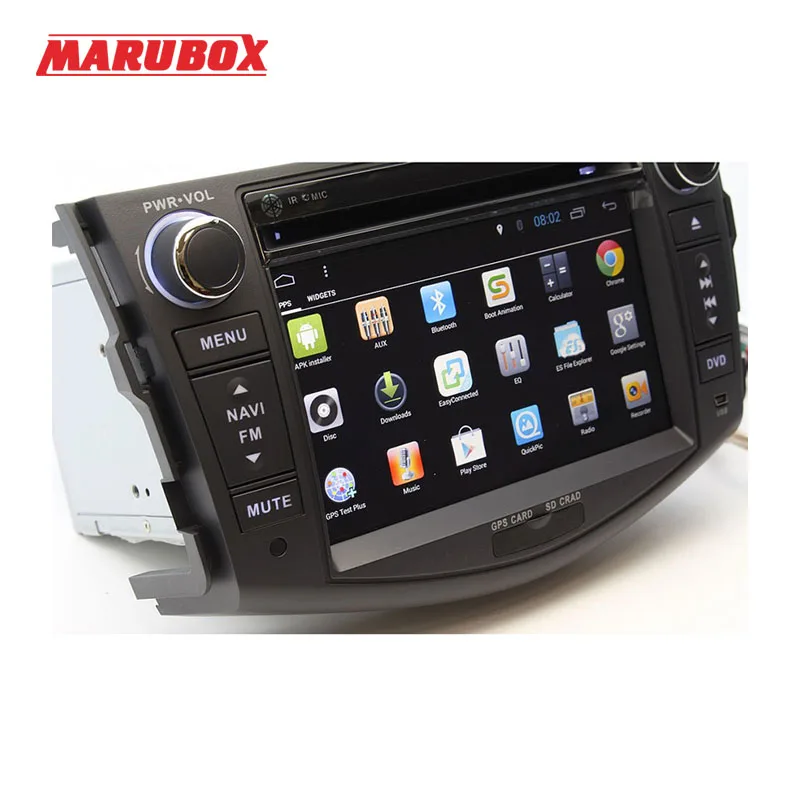 Best MARUBOX 7A106DT8,Car Multimedia Player for Toyota RAV4,2005-2013,Octa Core,1024*600,Android 8.1,2GB RAM, 32GB ROM,GPS,DVD,Radio 3