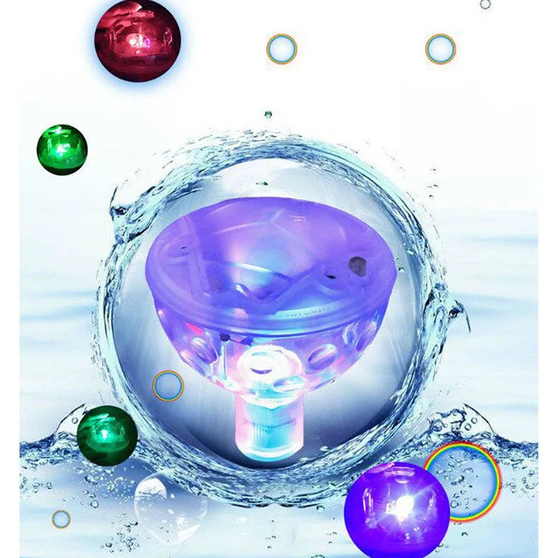 

Night Lights water float lights Color Changing Bathtub lights Battery Powered easy installation creative lamp kid gift toy