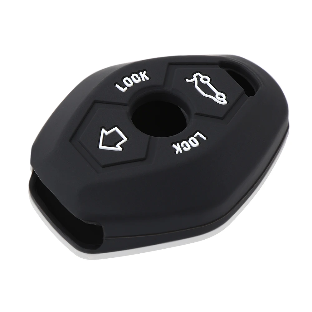 

1 Piece Silicone Car Key Fob Shell Holder Cover Case for BMW X3 X5 Z3 Z4 3 5 7 Series E38 E39 E46 E83 1998 - 2005 Accessories