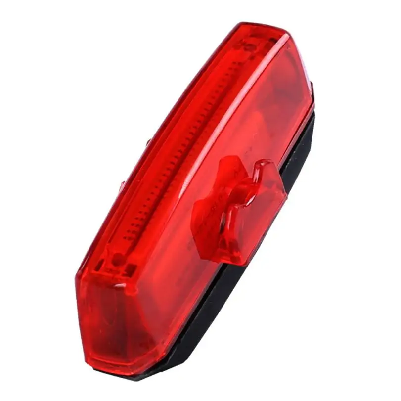 Top leadbike USB Rechargeable Bicycle Bike Front /Rear Tail Light Lamp LED Taillight 6 Modes #A20 5