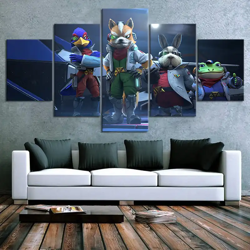 5 Piezas Starlink Battle For Atlas Video Game Poster Pared Arte