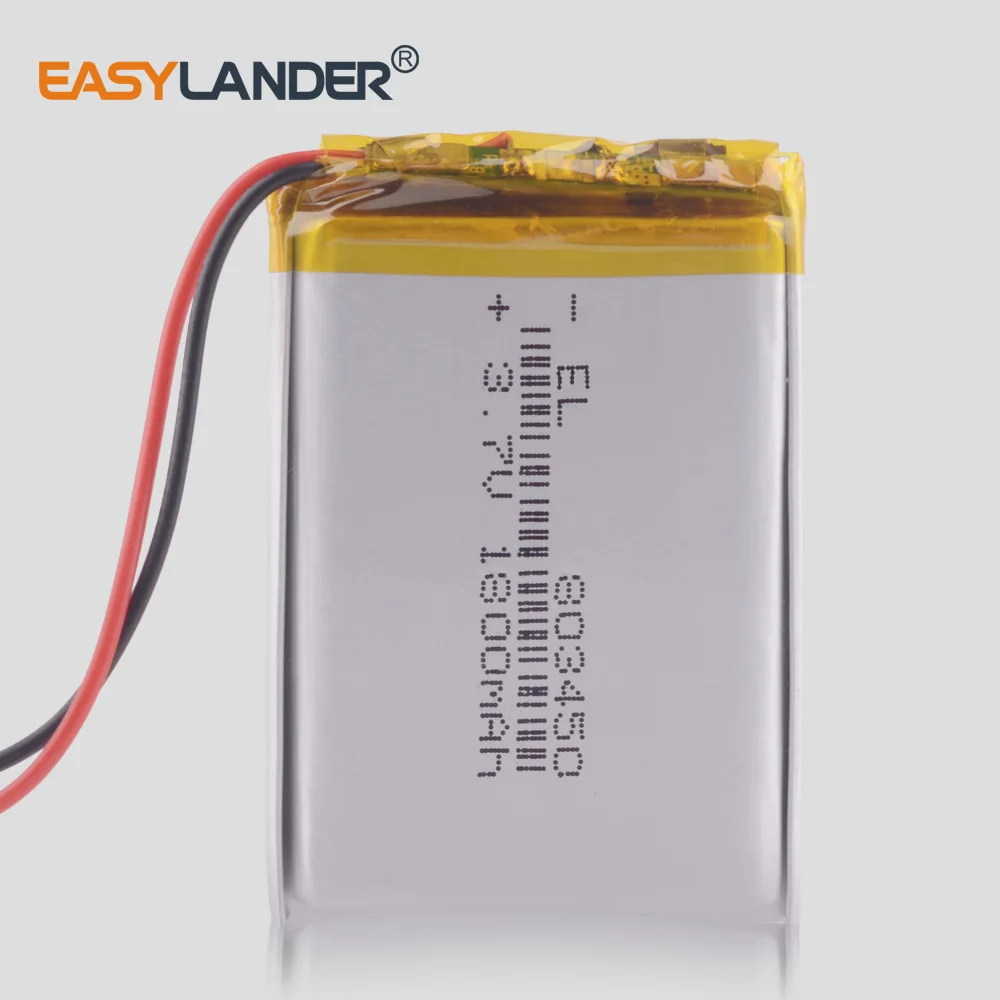 XHR-2P 2 54 1800 MaH 803450 3 7 V литий-полимерная батарея 853448 803550 маленький пудинг |