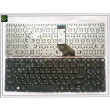 Русский Русская клавиатура для acer ES1-523 ES1-523G ES1-533 ES1-533G ES15 ES1-572 F5-521 F5-522 черного цвета как на фото