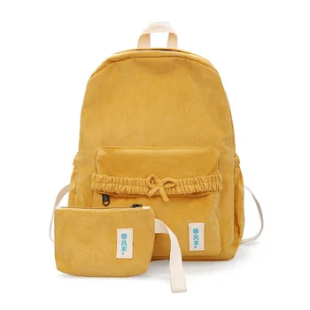 

Korean version of fashionable corduroy shoulder bag in 2019