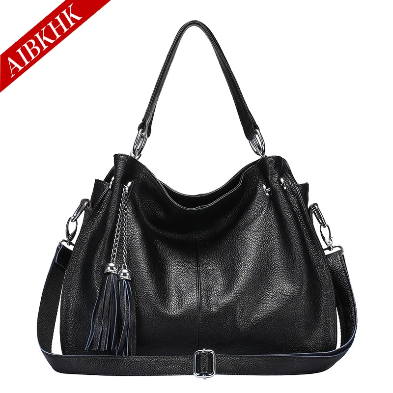 100 Genuine Leather New Fashion High Quality Women Handbags Ladies