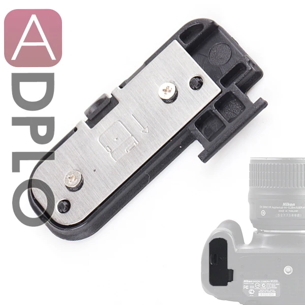 

ADPLO Battery Door Cover Lid Cap Replacement Part For Nikon Digital Camera Repair, for Nikon D5200 D3200