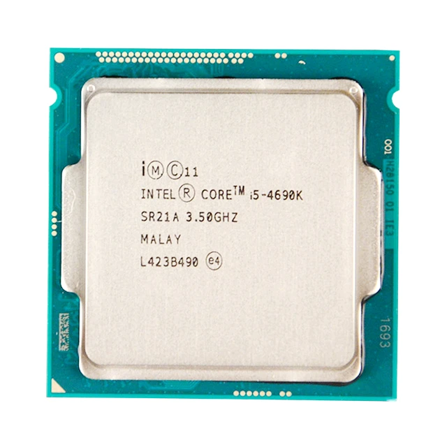 

Intel Core i5 4690K 3.5GHz 6MB Socket LGA 1150 Quad-Core CPU Processor I5-4690K SR21A