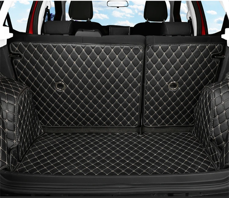 Автомобиль все включено коврик для багажника чехол для Высокое качество Новые специальные материалы ствола водонепроницаемые ботинки ковры для Ford Ecosport