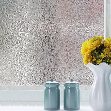 Без клея стеклянная оконная пленка непрозрачная Личная декоративная пленка самоклеющаяся легко удаляет оконные наклейки 3D лазерный домашний декор