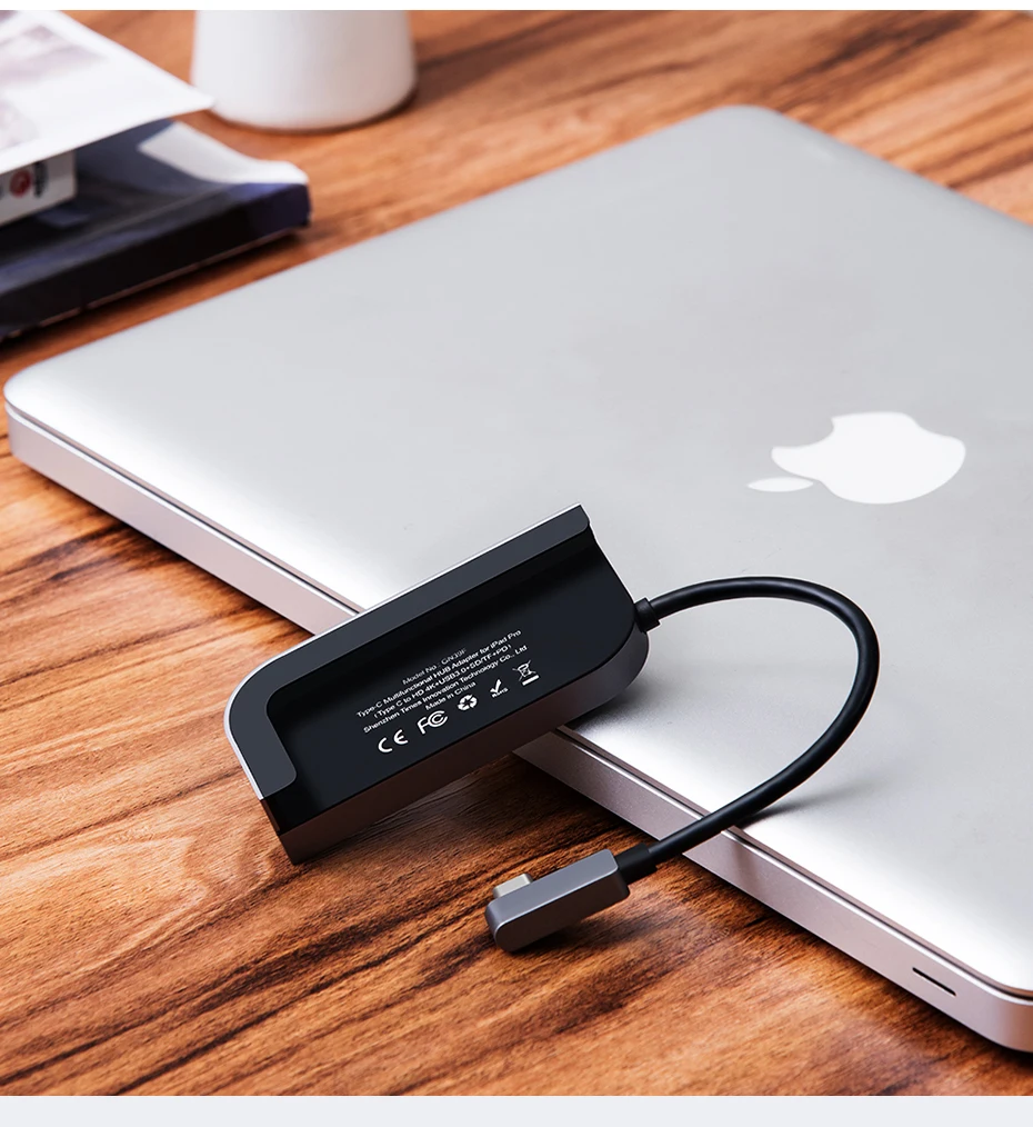 Baseus USB C концентратор USB 3,0 HDMI usb-хаб для iPad Pro type C концентратор для MacBook Pro док-станция мульти 6 портов usb type-C концентратор