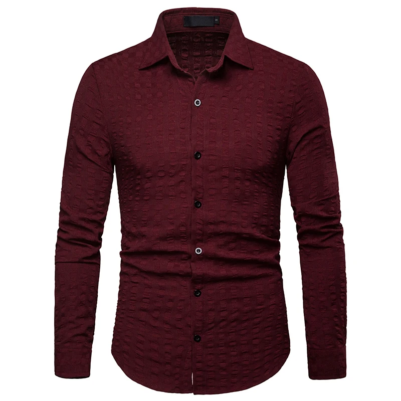 

Men's Plaid Shirts 2019 New Spring Summer Harajuku Shirts Mens Long Sleeve Shirts Men Casual Slim Fit Camisa Masculina