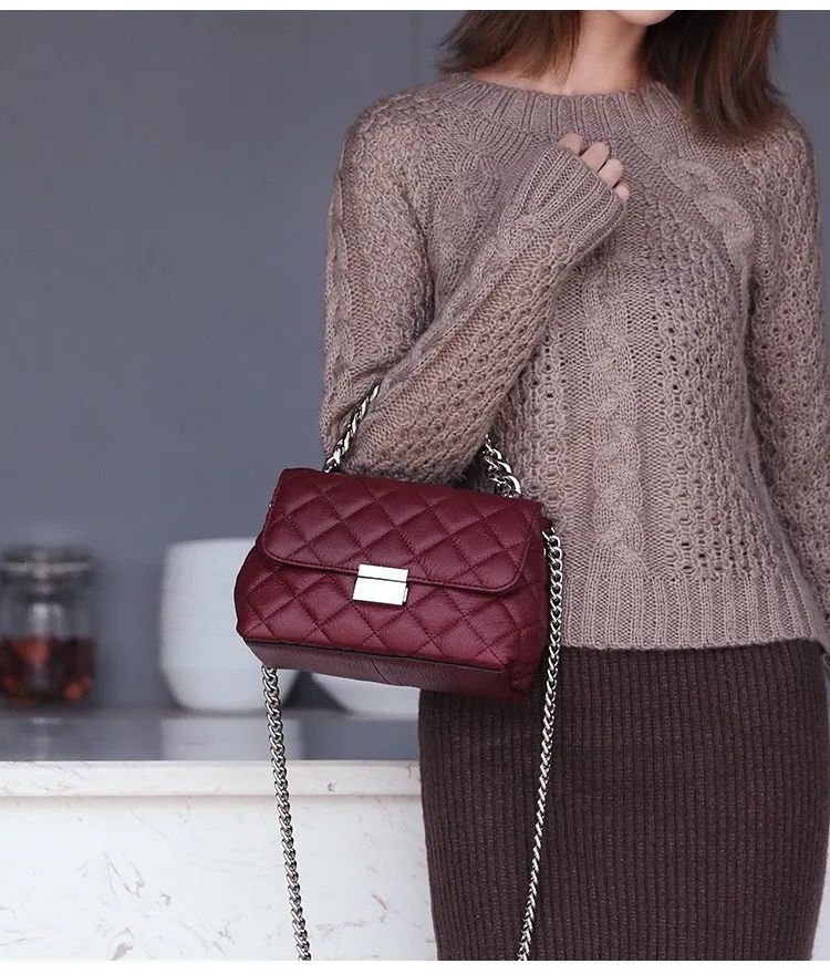 senhoras crossbody saco treliça diamante feminino totes