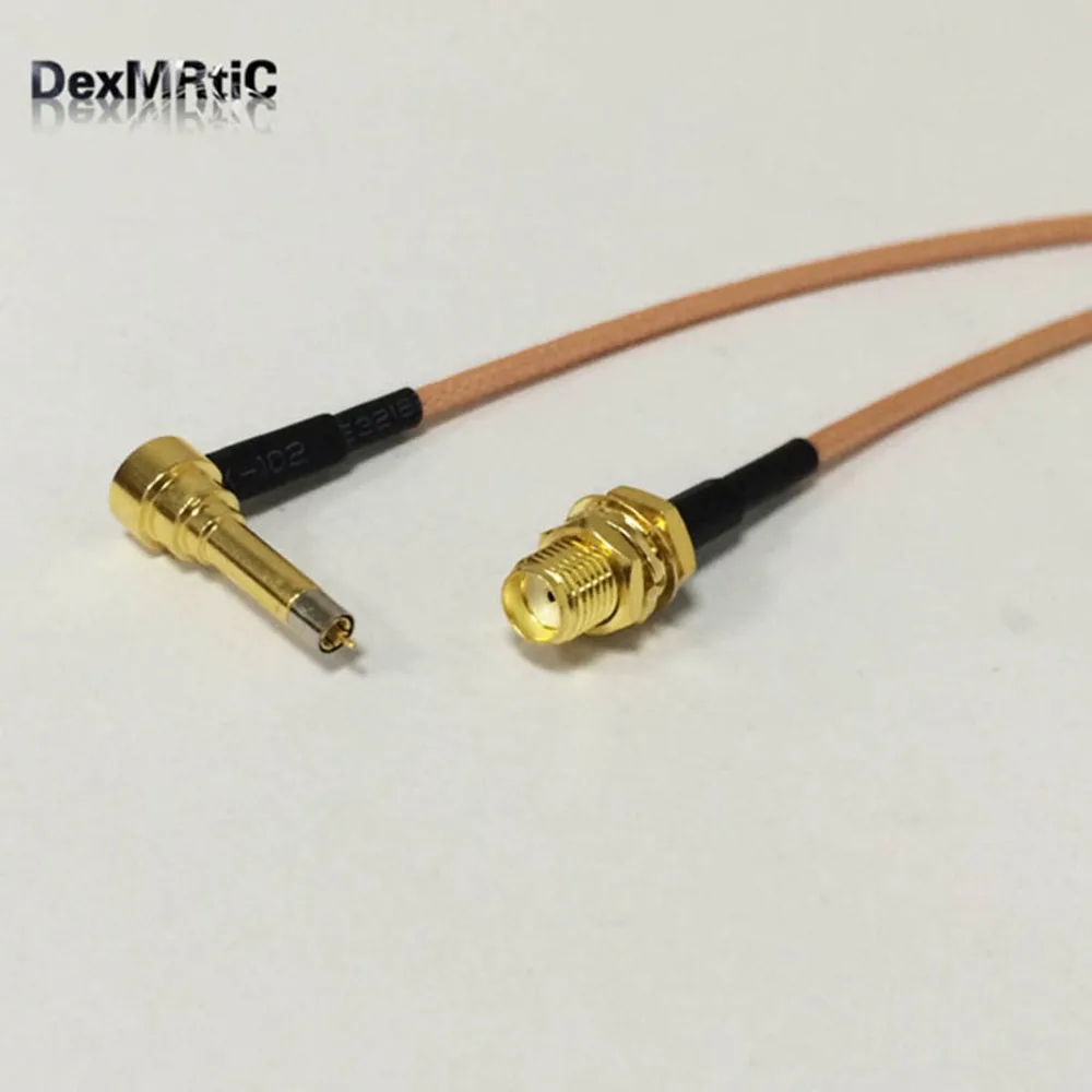 1 шт. Новый RF Coax Pigtail SMA разъем к коннектору MS156 RG316 коаксиальный кабель адаптер для