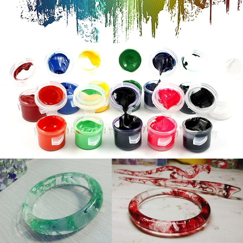 

Pigment Dye For Silicone Resin Mold Jewelry Making Crafts DIY Accessories 3ml