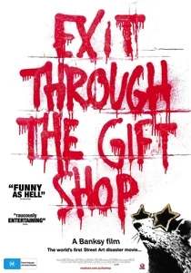 Exit through the Gift Shop Movie Film Wallpaper Classic Vintage Poster Decorative DIY Wall Canvas Stickers Home Posters Art Deco | Дом и сад