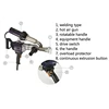 EX2 Plastic Welding Torch 3000W Extrusion plastic welding machine Overload protection Extrusion amount PE/PP 1.5-2.2kg/h 220V 2