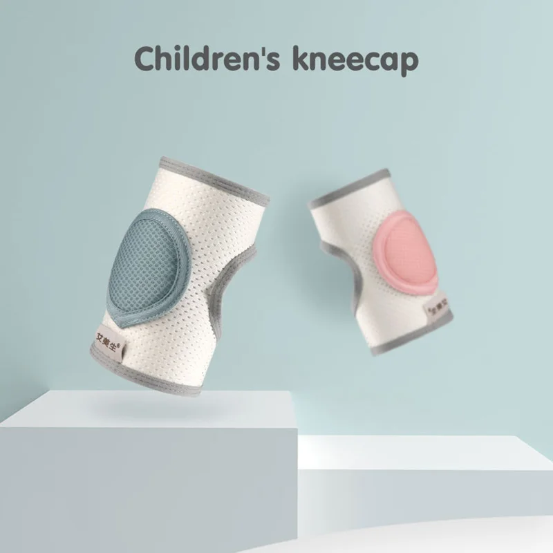 

Children Knees Breathable Mesh Drawstring Adjustable Sponge Knee Protector Baby Knee Pads