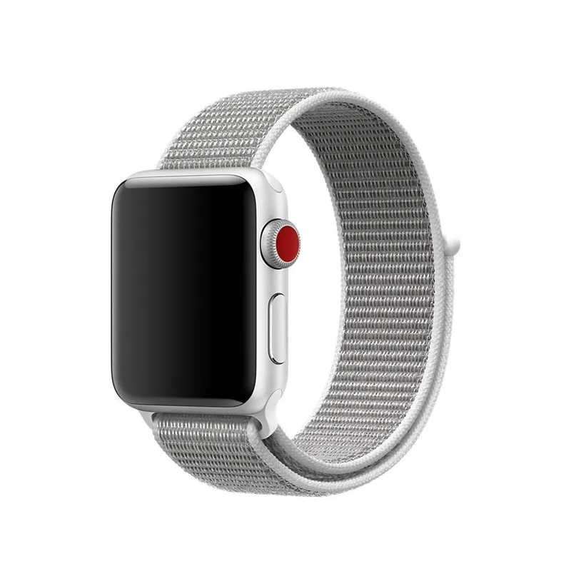 ASHEI Sport Loop ремешок для Apple Watch Band Series 3 2 1 Band 42 мм нейлоновая петля регулируемая застежка сменный ремешок для iwatch