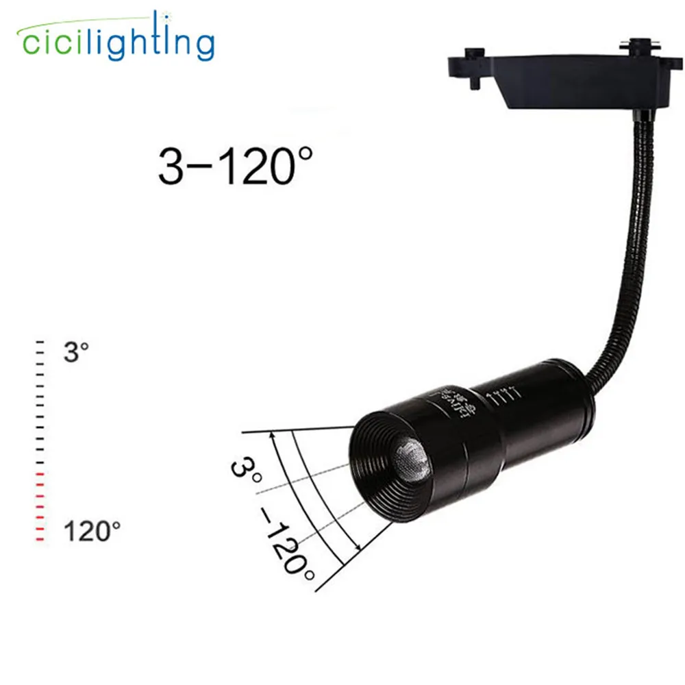 

Modern Zoomable Led Track light aluminum Ceiling Rail Track lighting Spot Rail Spotlights black white silver color rail lamp