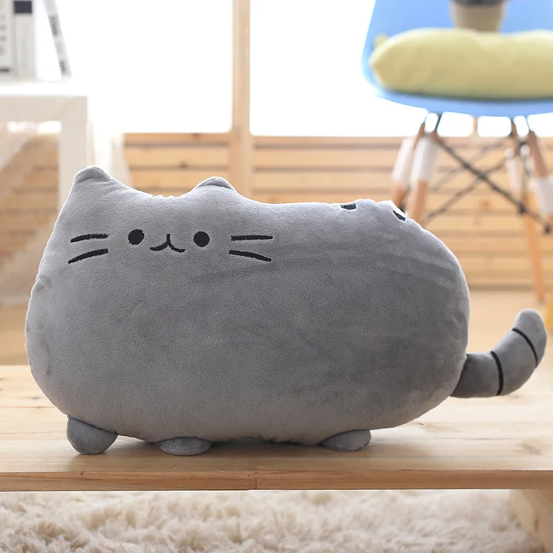 Милые 20 см/40 см креативные бисквит кошка подушка комета человеческие плюшевые куклы диван домашние подушки для дивана декоративные подушки для гостиной