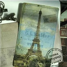1 шт. Эйфелева башня июня башня Винтаж Европейский Стильная открытка 20 шт