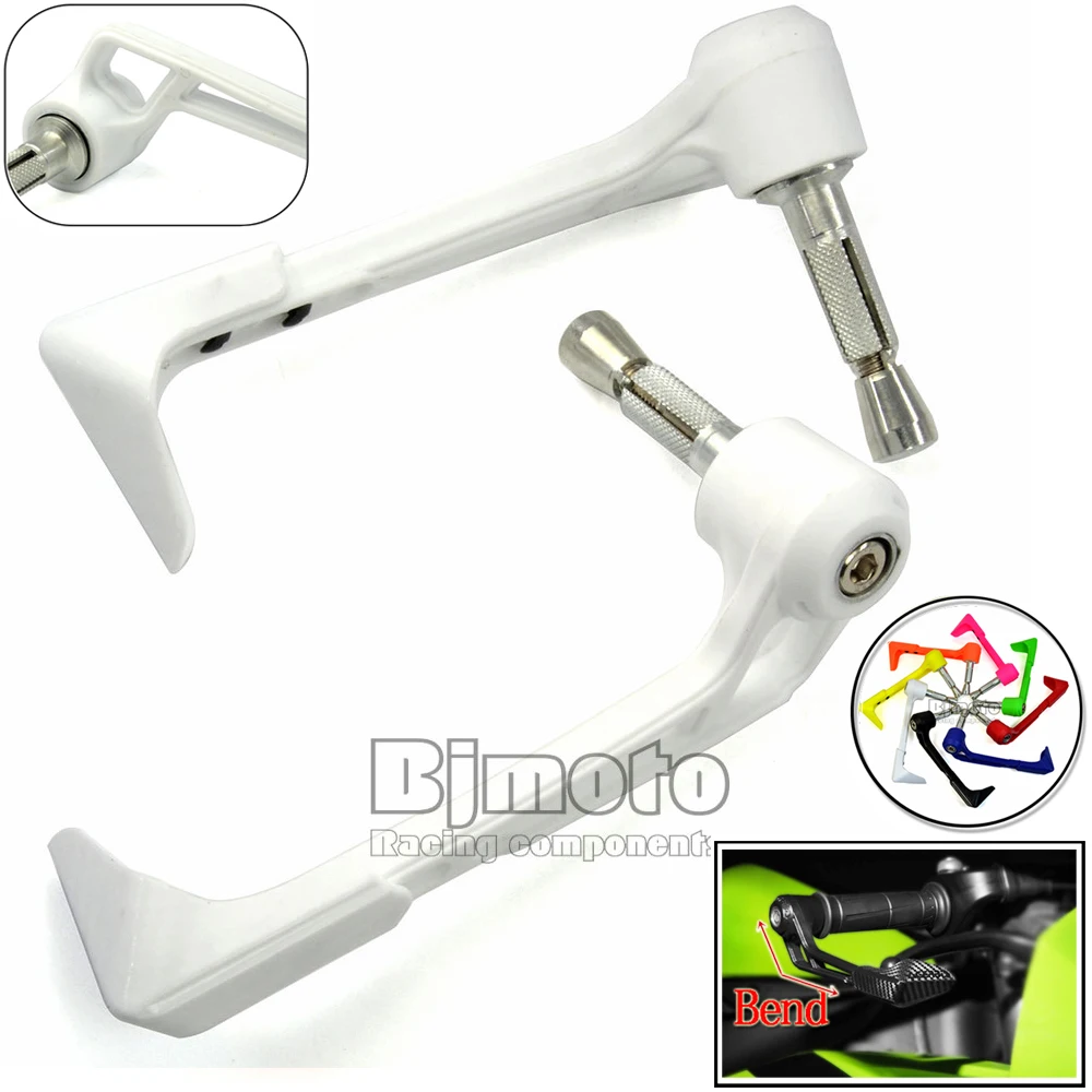 

New Curved Adjustable Protector Handlebar Brush Motorcycle Proguard Brake Clutch Levers Protect Guard Autobicycle Handgrip Guard