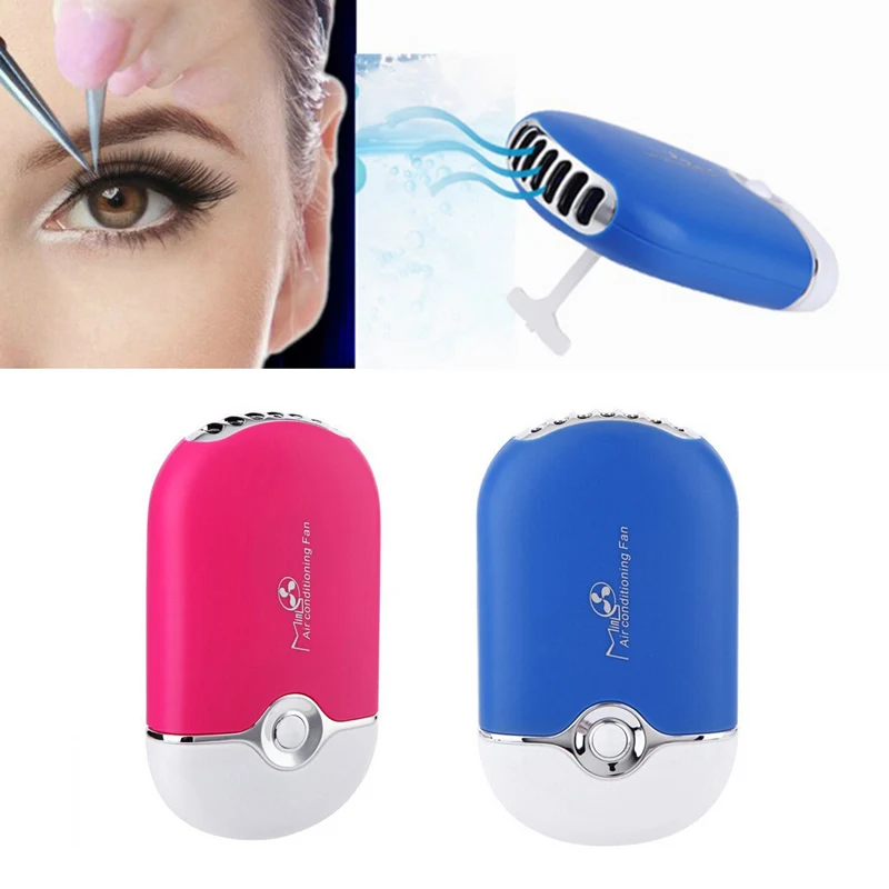 

Eyelash Extension Mini Dryer Blower With Lanyard USB Rechargeable Portable Handheld Electric Fan WH998