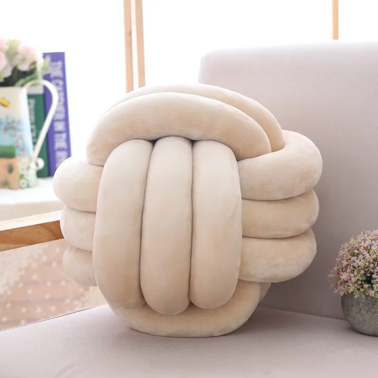 AAG креативная завязанная подушка для новорожденной кровати бампер из ...