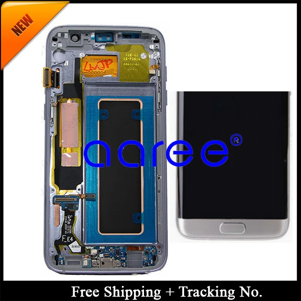 

100% Super AMOLED For Samsung S7 Edge G935F LCD For Samsung S7 Edge G935F Display LCD Screen Touch Digitizer Assembly