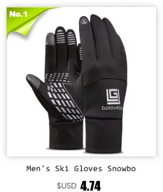 Winter Warm Snowboard Ski Gloves Men Women Mountain Skiing Snowmobile Waterproof Snow Motorcycle Gloves Windproof guanti moto