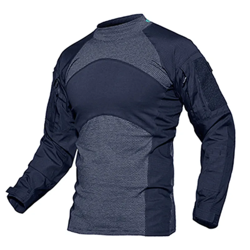 Men's Long Sleeve Shirt Outdoor Hiking Camping Fishing Work T-Shirt Tactical Tops, sport t shirt,long sleeve t shirt
