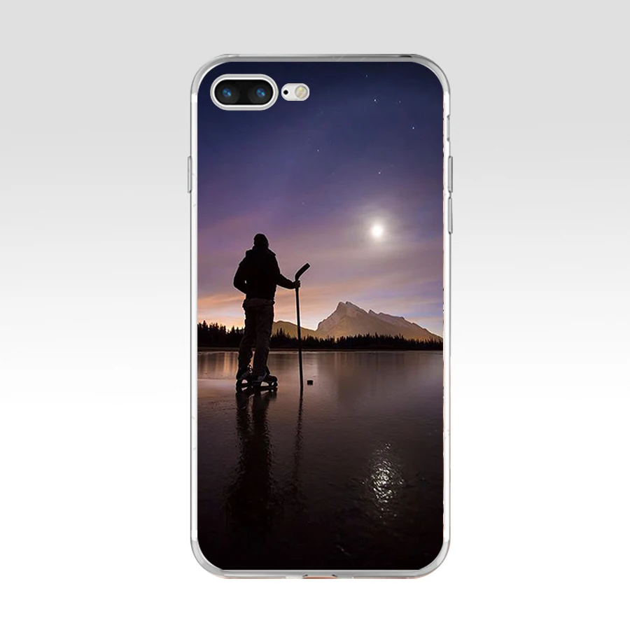 160WE I love ICE Hockey Мягкий ТПУ силиконовый чехол для Apple iPhone 6 6s 7 8 plus чехол - Цвет: 2